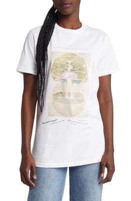 Outsider Supply Gender Inclusive Tree of Knowledge Graphic Tee in White