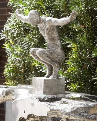 Outstretched Arms 21" Outdoor Sculpture