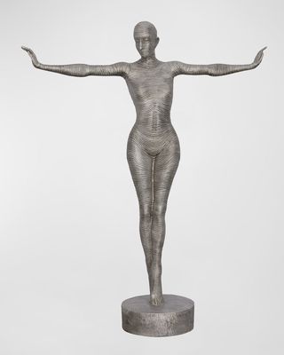 Outstretched Arms Standing Sculpture, 68"