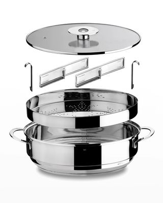 Oval Deep Casserole with Lid and Grill