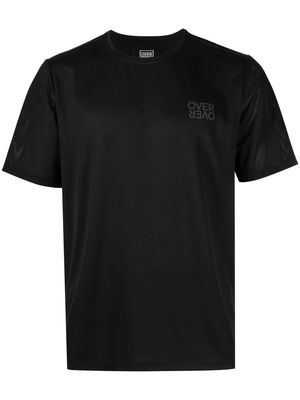 OVER OVER mesh panels gym T-shirt - Black