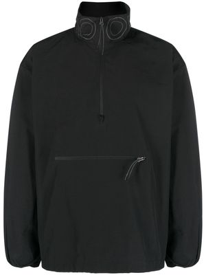 OVER OVER Pop Over logo-print jacket - Black