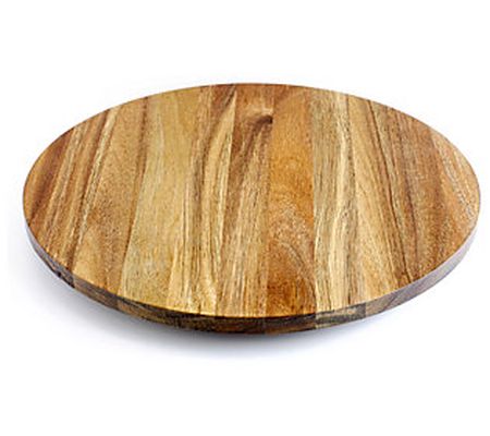 overandback 15" Acacia Lazy Susan