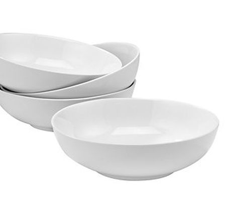 overandback Clarity Dinner Bowls Set of 4