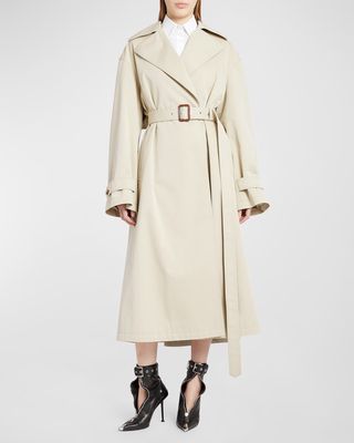 Oversize Belted Trench Coat