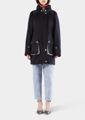 Oversize Wool Marina Coat