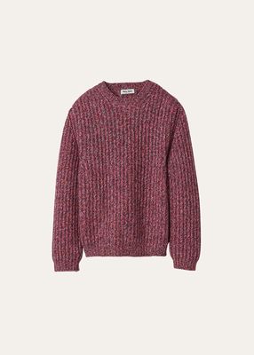 Oversized Ribbed Wool Cashmere sweater