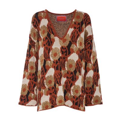 Oversized V Jumper