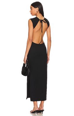 OW Collection Dex Maxi Dress in Black