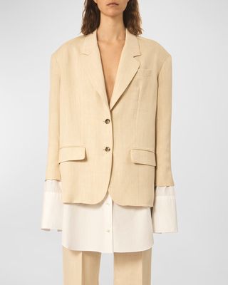 Owens Linen Suit Jacket