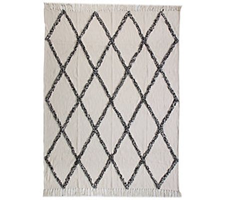 Ox Bay Crossed Over Throw Blanket