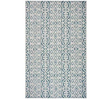 Ox Bay Entwined Geometric Indoor/Outdoor Sun Sh ower Rug 5'x8'