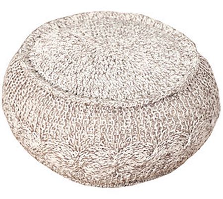 Ox Bay Natural Jute Pouf