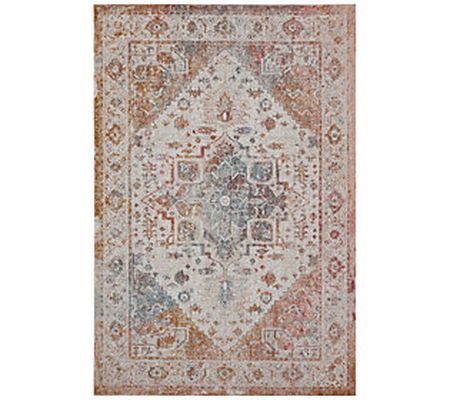 Ox Bay Ombre at Dusk Indoor/Outdoor 5'3" x 7'10 " Area Rug