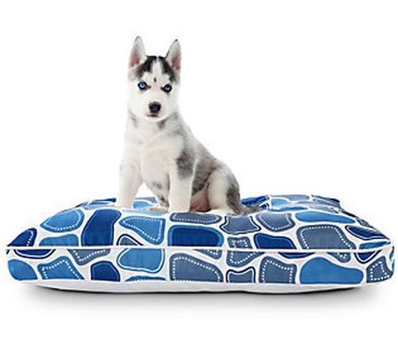 Ox Bay Trading & Supply Co. Geometric Polyester Pet Bed