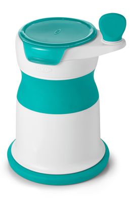OXO Mash Maker Baby Food Mill in Teal