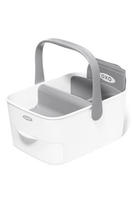 OXO Tot Diaper Caddy & Changing Mat in Gray