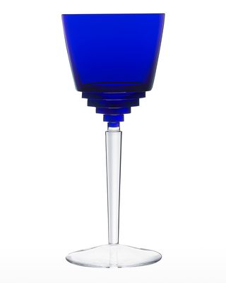 Oxymore Dark-Blue Hock Glass