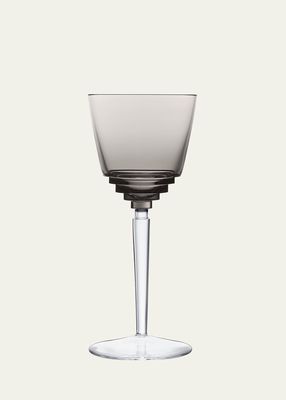 Oxymore Flannel Gray Hock Wine Glass, 9 oz.