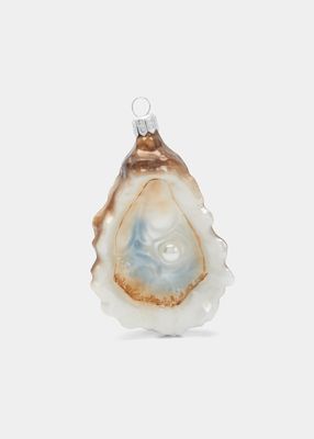 Oyster with Pearl Christmas Ornament