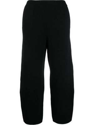 Oyuna Axeli cashmere trousers - Black