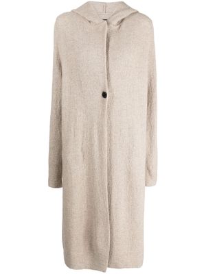 Oyuna Lamala cashmere coat - Brown