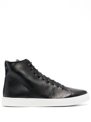 OZWALD BOATENG high-top sneakers - Black