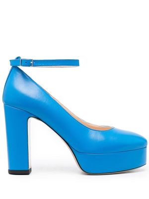 P.A.R.O.S.H. 110mm block-heel pumps - Blue