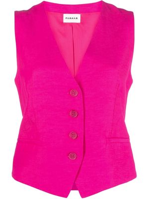 P.A.R.O.S.H. adjustable-fit waistcoat - Pink