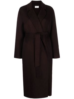 P.A.R.O.S.H. belted wool coat - Purple