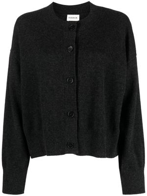 P.A.R.O.S.H. button-up cashmere cardigan - Grey