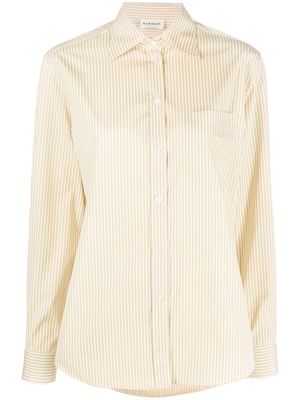 P.A.R.O.S.H. Camicia striped cotton shirt - Neutrals