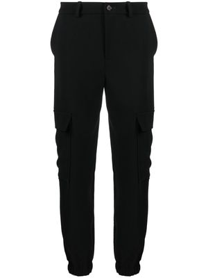 P.A.R.O.S.H. cargo-pocket tapered trousers - Black