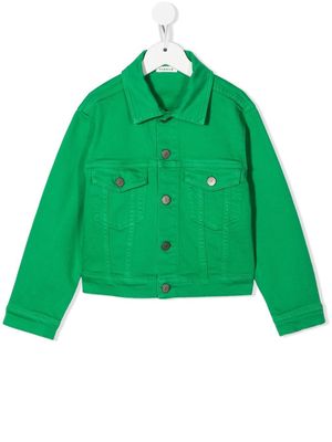 P.A.R.O.S.H. chest-pocket denim jacket - Green