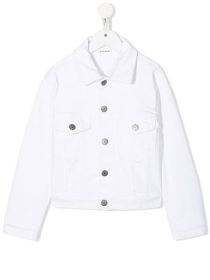 P.A.R.O.S.H. chest-pocket denim jacket - White
