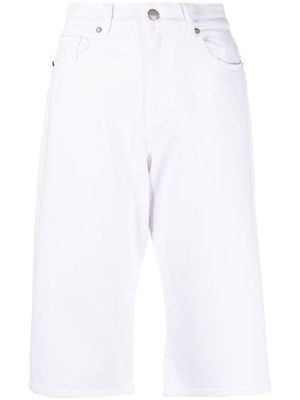 P.A.R.O.S.H. cropped denim trousers - White