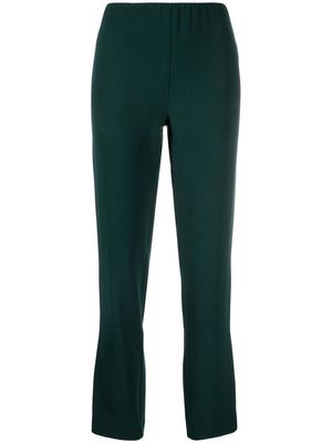 P.A.R.O.S.H. cropped elasticated trousers - Green