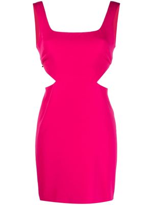 P.A.R.O.S.H. cut-out detail mini dress - Pink