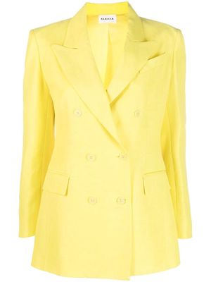 P.A.R.O.S.H. double-breasted blazer - Yellow