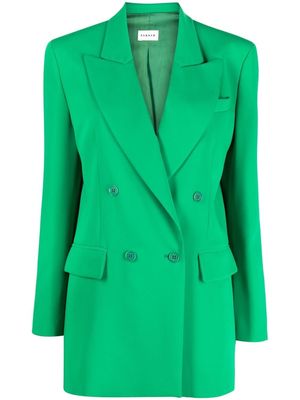 P.A.R.O.S.H. double-breasted button blazer - Green