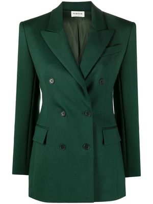 P.A.R.O.S.H. double-breasted tailored blazer - Green