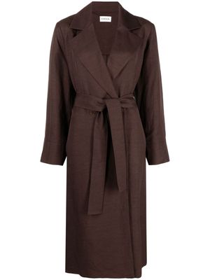 P.A.R.O.S.H. double-breasted trench coat - Brown