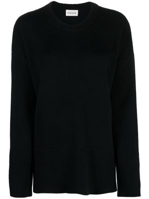 P.A.R.O.S.H. drop-shoulder crew-neck jumper - Black