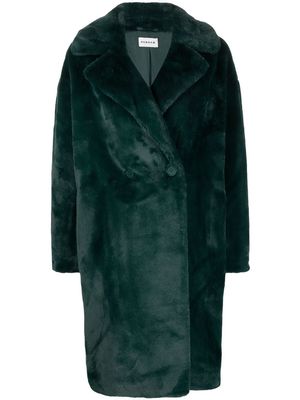 P.A.R.O.S.H. faux-fur coat - Green