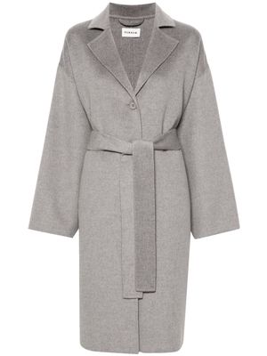 P.A.R.O.S.H. felted wool-blend maxi coat - Grey