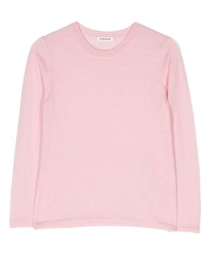 P.A.R.O.S.H. fine-knit wool jumper - Pink