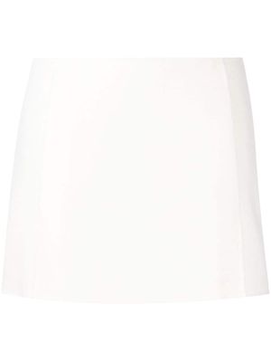 P.A.R.O.S.H. front slit-detail mini skirt - White