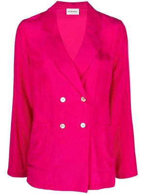 P.A.R.O.S.H. Giacca double-breasted blazer - Pink