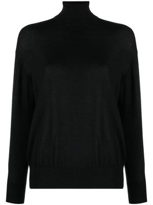 P.A.R.O.S.H. high-neck cashmere jumper - Black