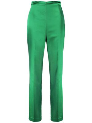 P.A.R.O.S.H. high-waist trousers - Green